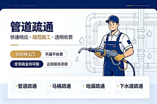 文登管道疏通