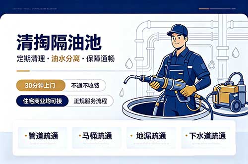 文登清掏隔油池