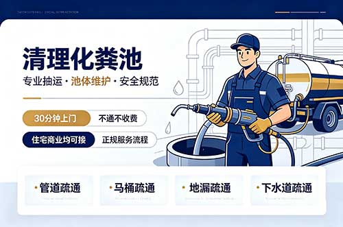 文登清理化粪池